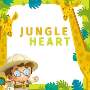 Jungle Heart: Relaxing Music for Children, Meditation Animal Sounds for Kids - Be Calm and Focused - Kids Yoga Music Masters