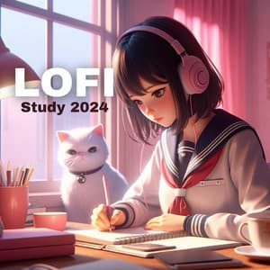 Lofi Study 2024: Back Home Studying - lofi student
