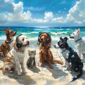 Soothing Waves: Pets Ocean Harmony - Myrs
