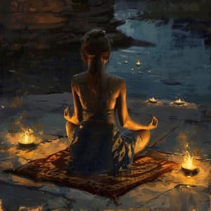 Ondas De Meditación: Serenidad Del Fuego - Meditación Naturaleza Ruido