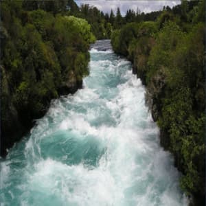 Soothing Rapids for Background Sounds and Natural White Noise - White Noise for Studying