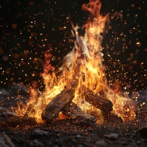 Soothing Chill Fire: Evening Relaxation - The Calm Music Crew