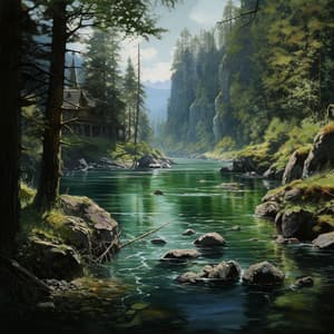 Armonía Melódica Del Arroyo: Sonidos Pacíficos De Agua Para La Relajación - Canciones relajantes del domingo