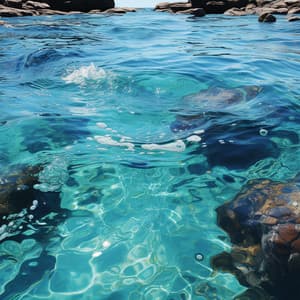 Paisajes Acuáticos Apacibles: Música Meditativa - Efectos especiales del bosque