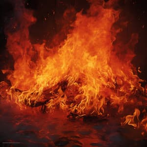 Concentración Junto Al Fuego: Música Ambiental Para El Enfoque - Música de Concentración para el Trabajo