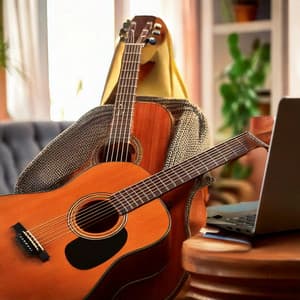 Melodic Focus: Guitar Music for Study and Work - Holiday Guitar