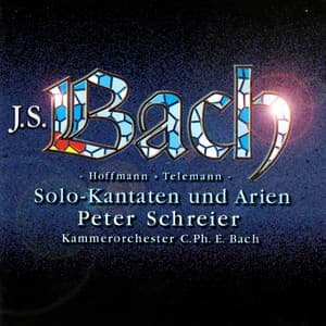 Bach, J.S, Hoffmann & Telemann: Solo Cantatas & Arias - Peter Schreier