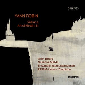 Yann Robin: Vulcano - Yann Robin