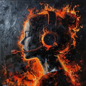 Fire Gentle Melody: Soothing Tunes - Pure Nature Noises