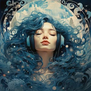 Incandescent You - Sleep Music Binaural Beats White Noise