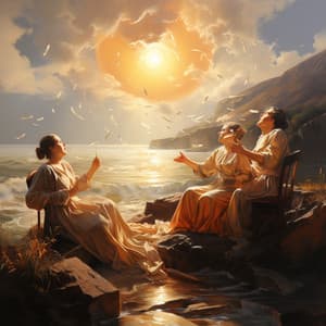 Melodías De Concentración Oceánica: Música Para Olas Conscientes - Naturaleza Ruido