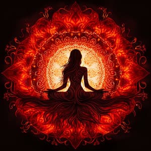 Yoga Spa Serenity: Art Song of Harmonious Flames - Nature Sounds Library