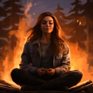 Llamas De Meditación: Ecos Ambientales Calmantes Del Fuego - Madre tierra hd