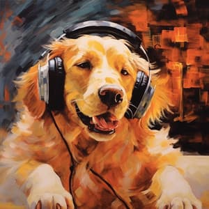 Binaural Fire Dogs: Canine Calm Flames - Music For Dogs