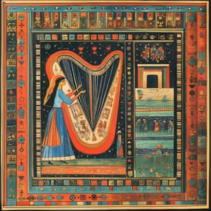 Crescendo of the Heavenly Strings - Classical Harp Music