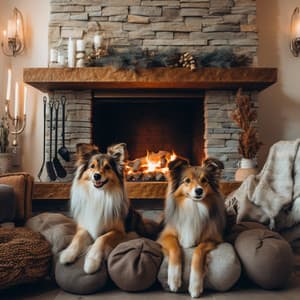 Melodías Junto Al Fuego: Música Para Tus Compañeros Caninos - Bosque Negro