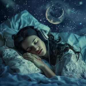 Sleep's Melodic Embrace: Nighttime Tunes - Noise Cancelling Headphones for Sleep