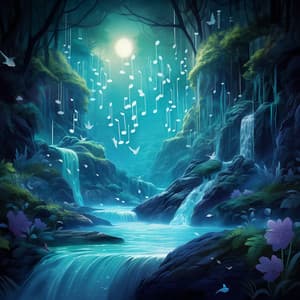 Lullaby Waves: Musical Dreams by Waterfalls - Sunday Chillout Songs