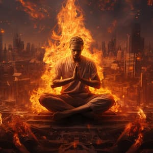 Fire Yoga: Blaze Serenity Sequences - Yoga Meditation Music