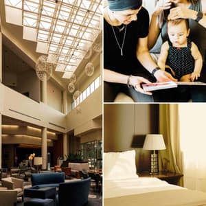 Backdrop for Lounge Bars - Trumpet and Soprano Sax - Jazz Lounge Music Club Chicago