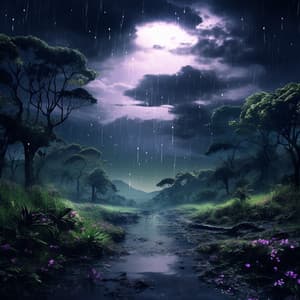 Tranquil Rain Melodies: Harmonic Relaxation Music - Nature Sounds Like Freedom