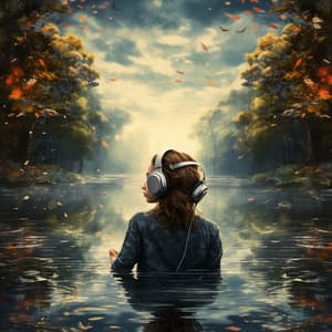 Olas Relajantes Binaurales: Arroyos Pacíficos - Frecuencias de solfeo 528 Hz