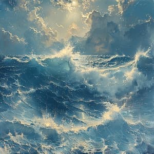 Ecos Del Océano: Corriente Ambiental Binaural - Terapia de relajación y alivio del estrés