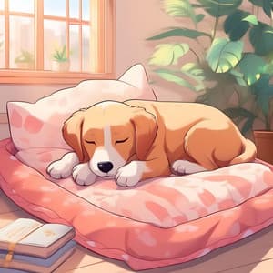 Queues Dorées : Lofi Jazz pour Chiots Apaisés - Soothing Dog Sounds