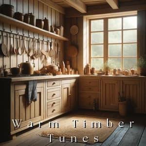 Warm Timber Tunes: A Jazz Kitchen Session - Classy Background Music Ensemble