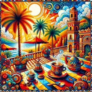 Coffee Under the Palms - Bossa Nova Big Band