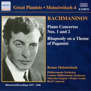 Rachmaninov: Piano Concertos Nos. 1 and 2 - Sergei Rachmaninoff