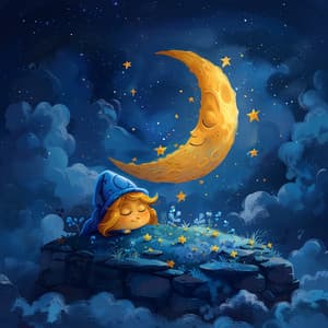 Canción De Cuna Para Dormir Al Bebé En El Paisaje Onírico: Sonidos Nocturnos Tranquilos - Melodías de repetición para bebés