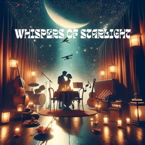 Whispers of Starlight: Jazzing Up a Moonlit Rendezvous - Romantic Candlelight Dinner Jazz Zone