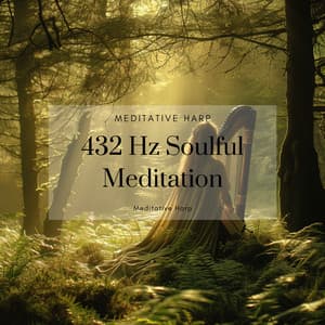 432 Hz Soulful Meditation: Harp Essence - Meditative Harp