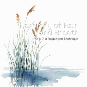 Harmony of Rain and Breath: The 4-7-8 Relaxation Technique - Soothe My Mind