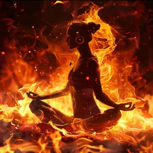 Blaze Harmony: Fire Yoga Music Flow - Yoga Music Collective