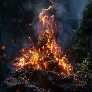 Ember Night: Relaxing Fire for Deep Sleep - Relaxing Night Sleep