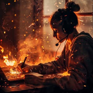 Fire's Focus: Music for Concentrated Minds - Work Playlist