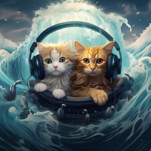 Feline Waves: Ocean Music for Cats - Cat Songs