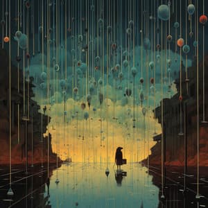 Rain Echoes: Harmonic Drops Symphony - Shaman