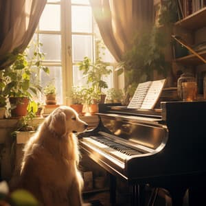 Piano's Pet Comfort: Soothing Sounds for Companions - Pet Care Music Therapy
