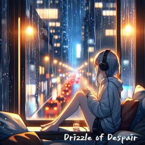 Drizzle of Despair: Misty Lofi - Sad Lofi Beats
