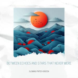 Between Echoes and Stars That Never Were - Glowing Paper Horizon