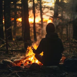 Calmante De Fuego Binaural: Armonía De Relajación - Chill Relajante