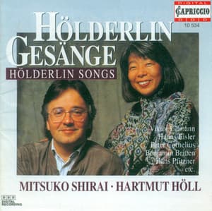 Vocal Recital: Shirai, Mitsuko - Ullmann, V. / Eisler, H. / Komma, K.M. / Reutter, H. / Cornelius, P. / Jarnach, P. / Hauer, J.M. / Pfitzner, H. - Mitsuko Shirai