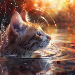 Cat River Ripples: Gentle Water Tunes - Cat Music Zone