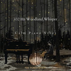 432 Hz Woodland Whisper: Calm Piano Vibes - 432 Forestsphere