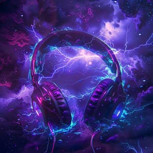 Thunder Rhythms: Dynamic Music Surge - Electro Ambient