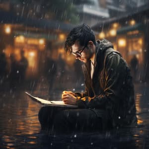 Study with Rain: Binaural Concentration Echoes - Binaural Vibrations