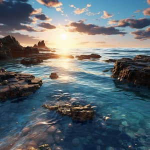 Workday Ocean: Calming Water Rhythms - Calm Office Background Music